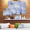Designart - Agate Stone Background - Abstract Canvas Wall Art Print